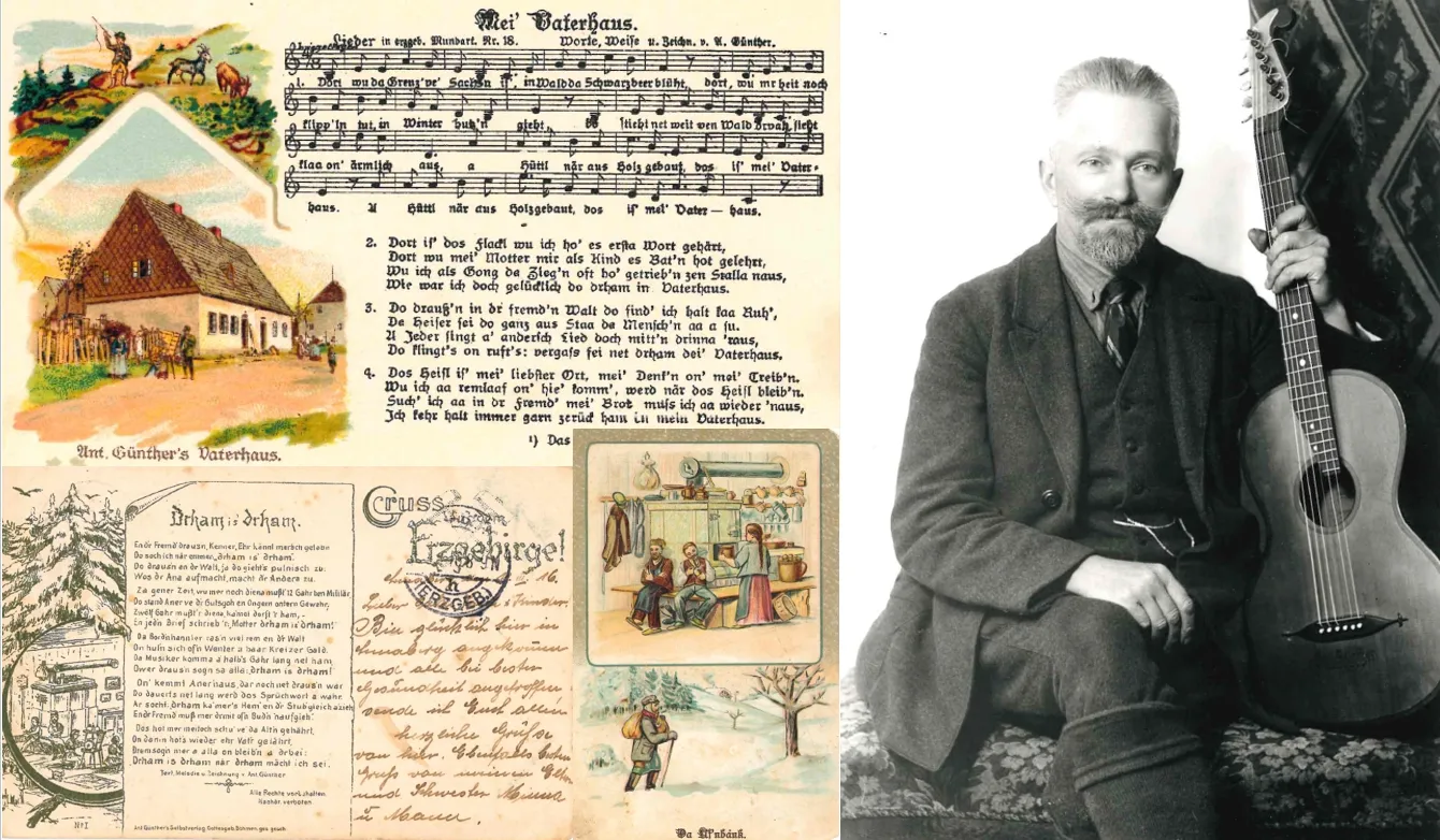 Exhibition: Anton Günther’s Song Postcards