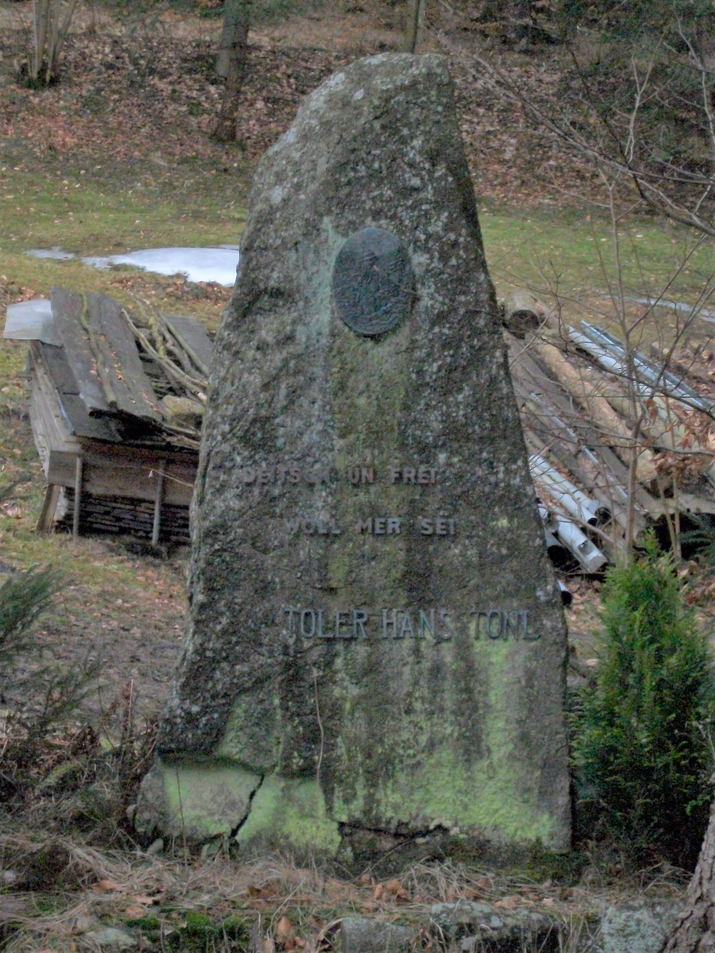 Pamětní kámen Schindelbach